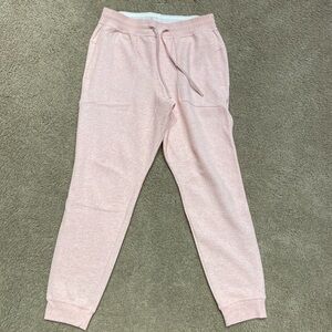 Lululemon mens at ease joggers. Size large, color pink